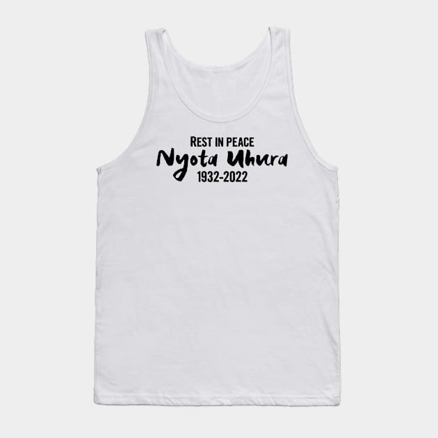 RIP Nichelle Nichols, American actress Tank Top by Myteeshirts